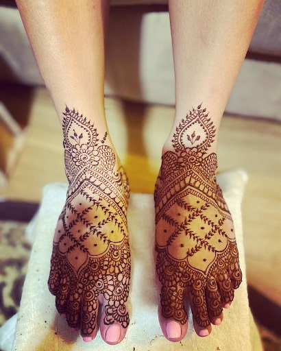 Indian wedding henna in Texas Hill Country